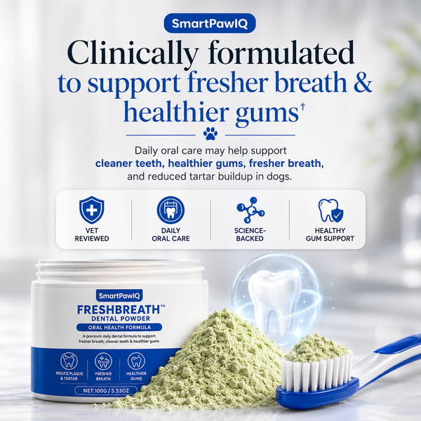 SmartPaw FreshBreath™ Dental Powder | Product Dog Oral Health