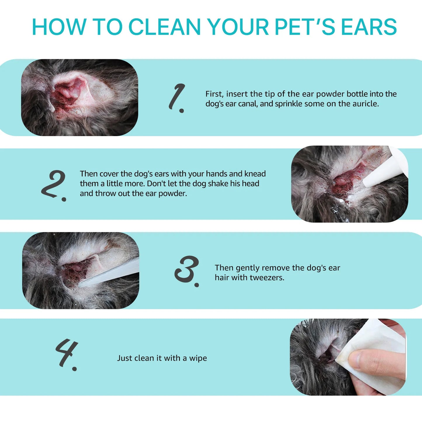 SmartPaw™ EarClean Pro+ | Advanced Ear Care Powder
