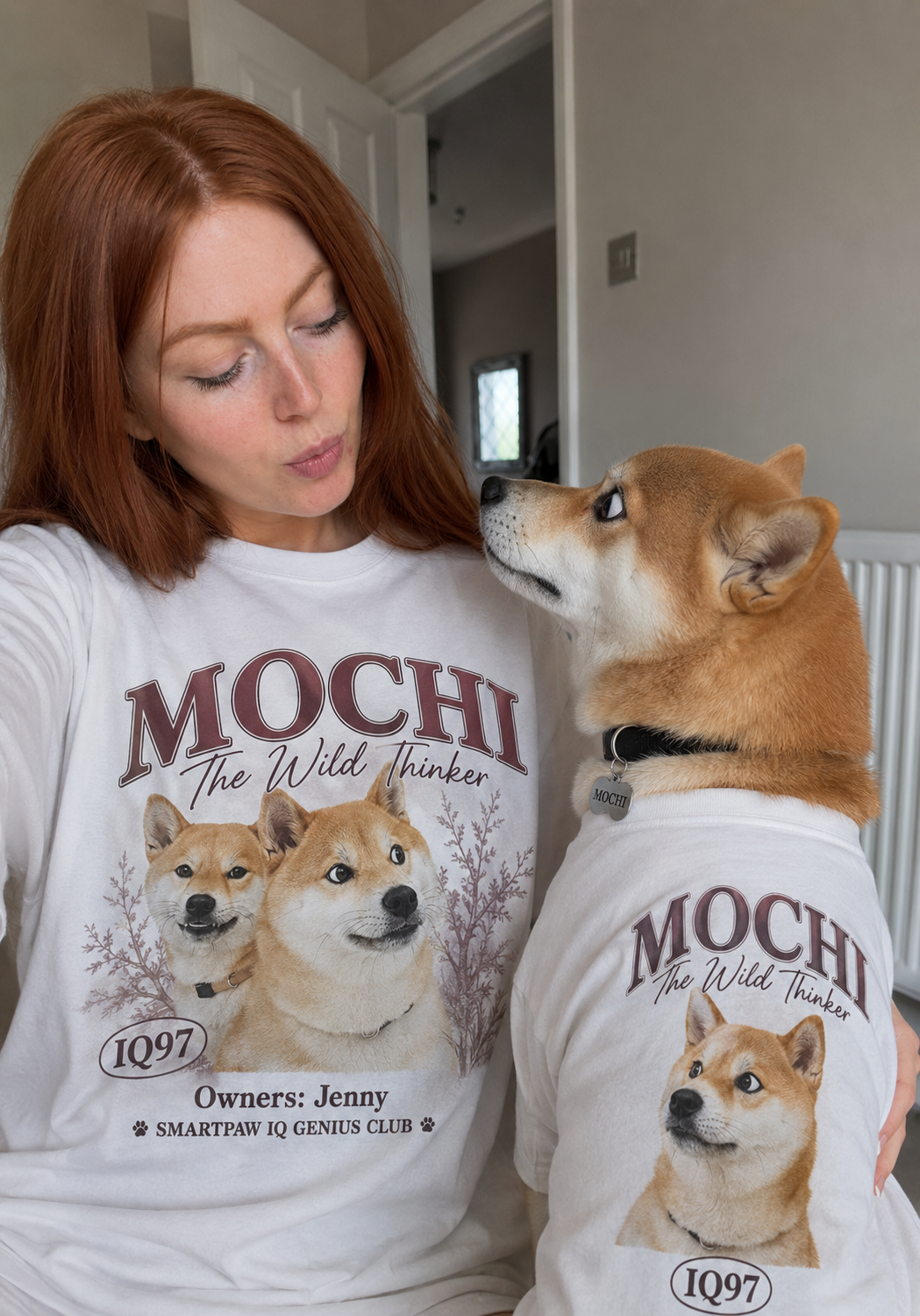 SmartPaw™ Canine Genius Club | Custom Breed & IQ T-Shirt