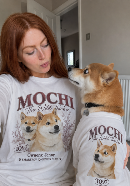 SmartPaw™ Canine Genius Club | Custom Breed & IQ T-Shirt