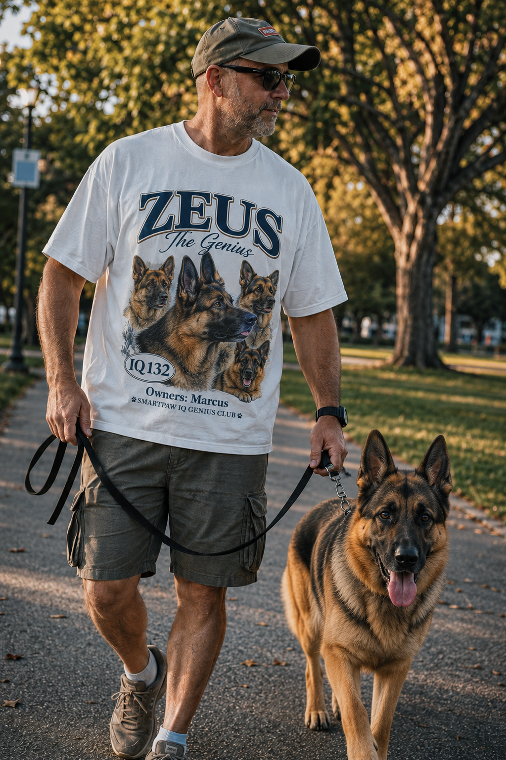 SmartPaw™ Canine Genius Club | Custom Breed & IQ T-Shirt