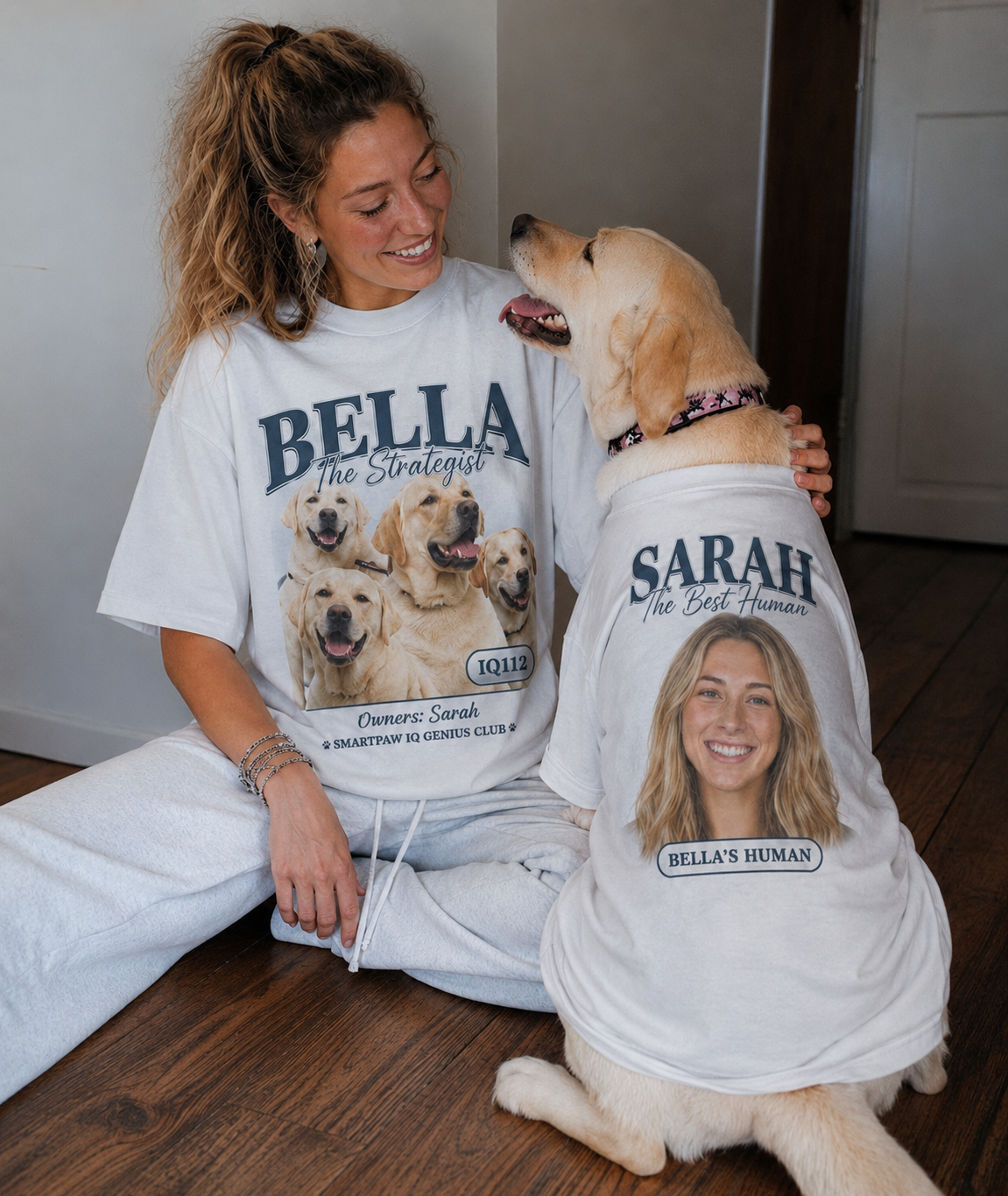 SmartPaw™ Canine Genius Club | Custom Breed & IQ T-Shirt