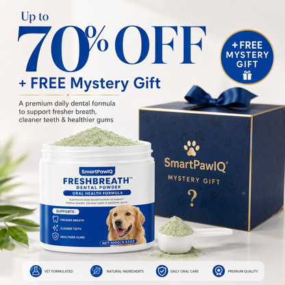 SmartPaw FreshBreath™ Dental Powder | Product Dog Oral Health