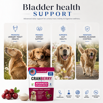 SmartPaw™ Cranberry Premium Care | Advanced Bladder & UTI Treatment