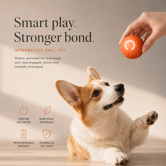 SmartPaw MotionIQ™ Pro 2.0 | Interactive Ball Toys for Dogs