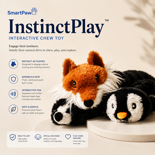 SmartPaw InstinctPlay™ | Interactive Chew Toy
