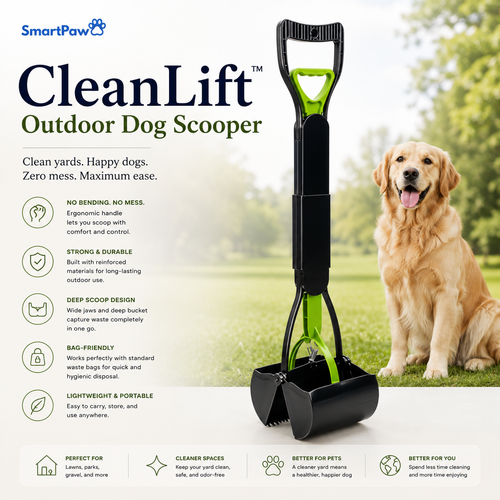 SmartPaw™ CleanLift | Outdoor Dog Scooper