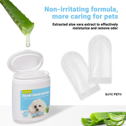 SmartPaw™ Clean Eye and Mouth Care Wipes | 20 Wipes