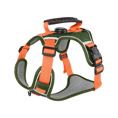 TrackGuard™ Reflective Tactical Harness with Airtag Holder